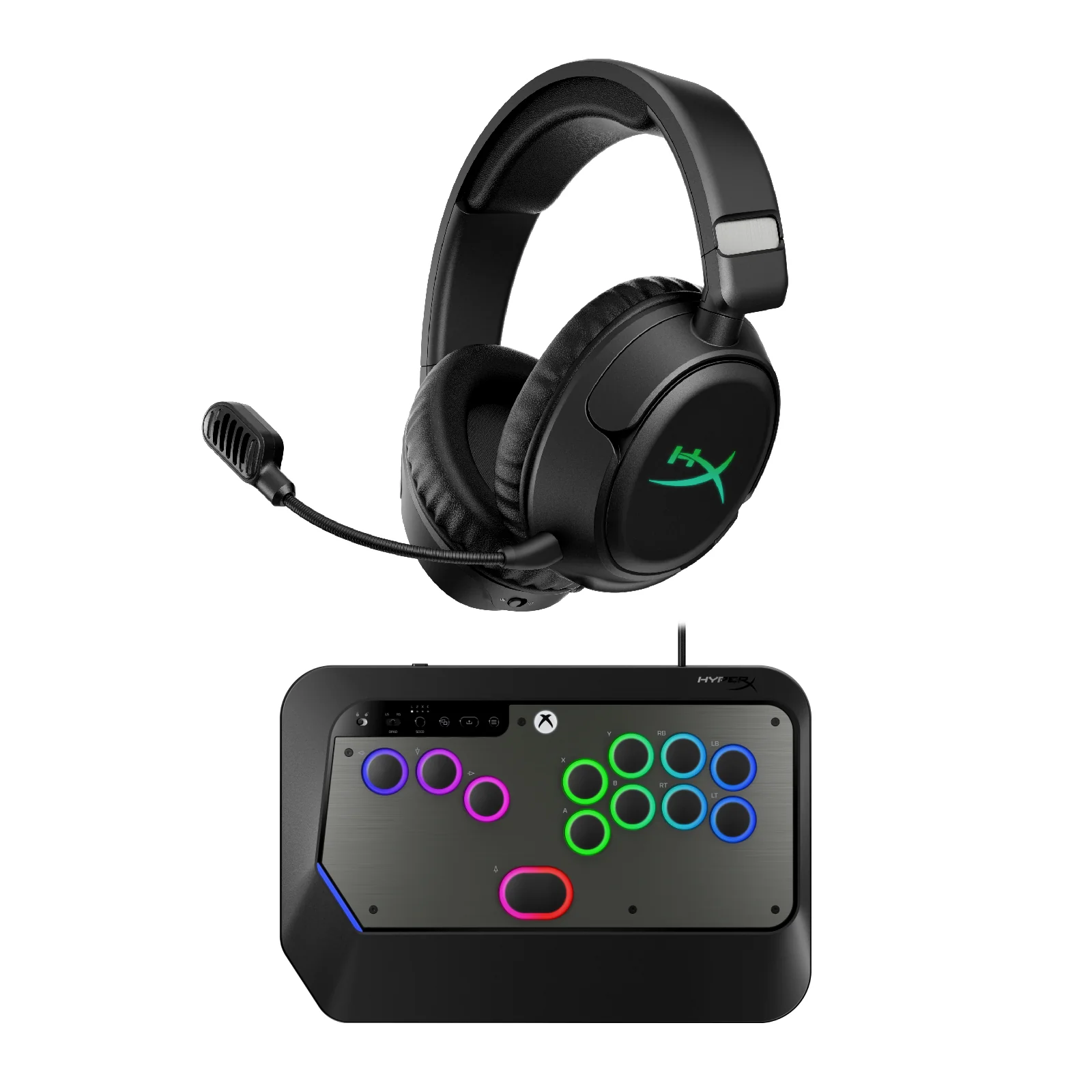 HyperX Console Bundle - CloudX Flight 2 Wireless + Clutch Tachi Xbox