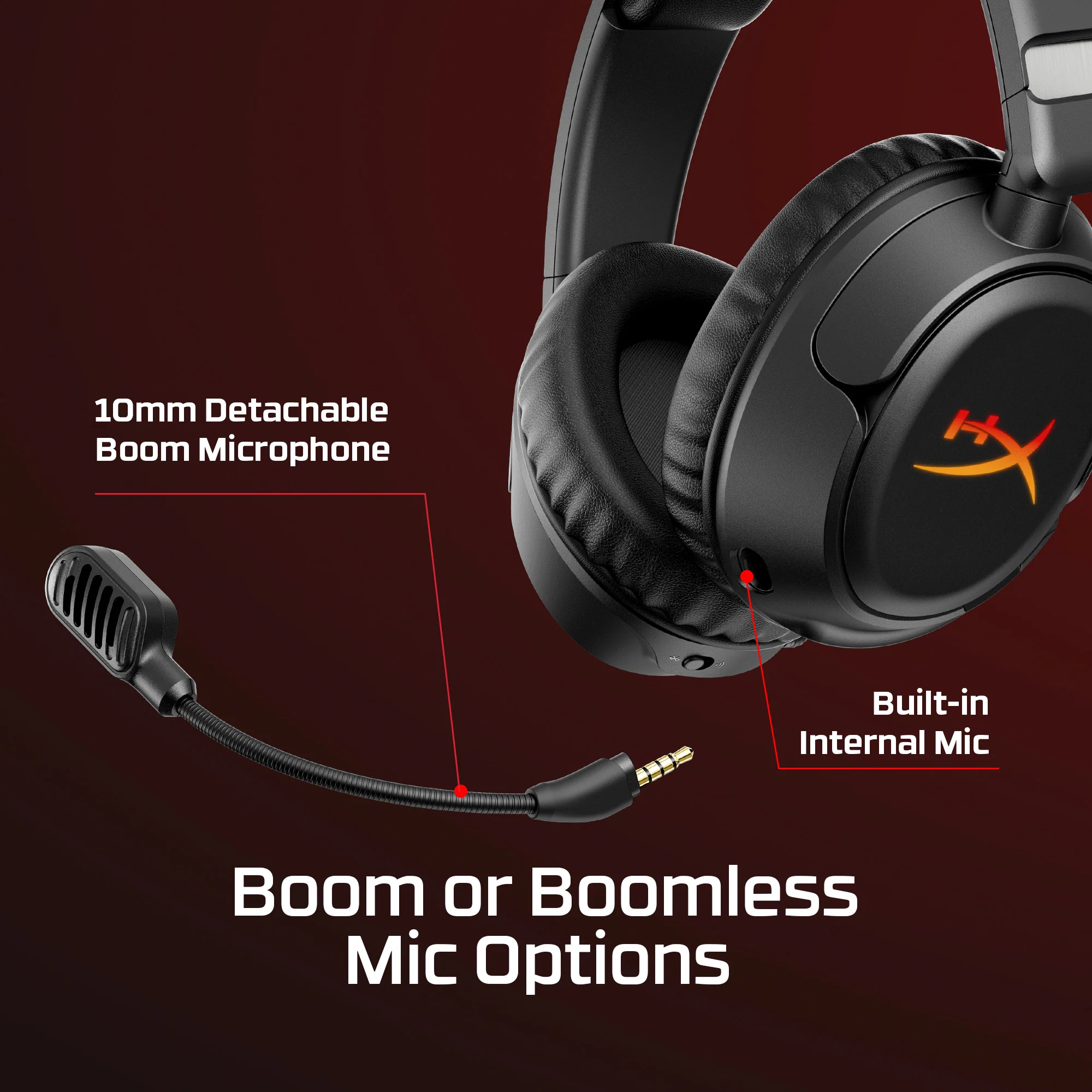 HyperX Cloud Flight 2 – Wireless Gaming Headset - Image 6