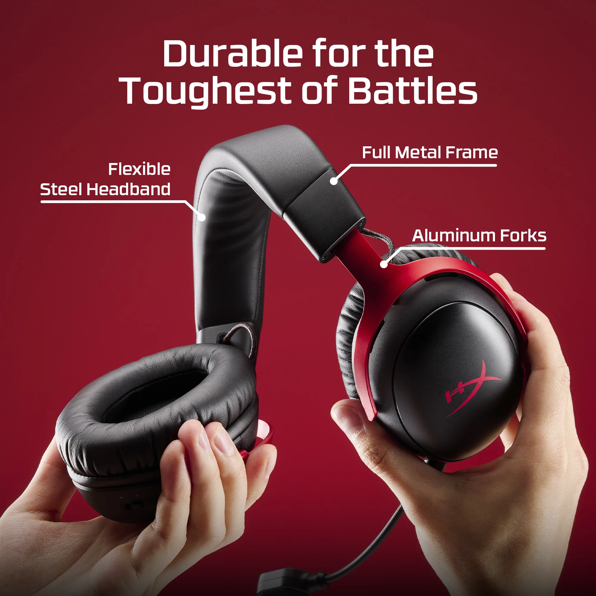 HyperX Cloud III S Wireless – Gaming Headset - Image 9