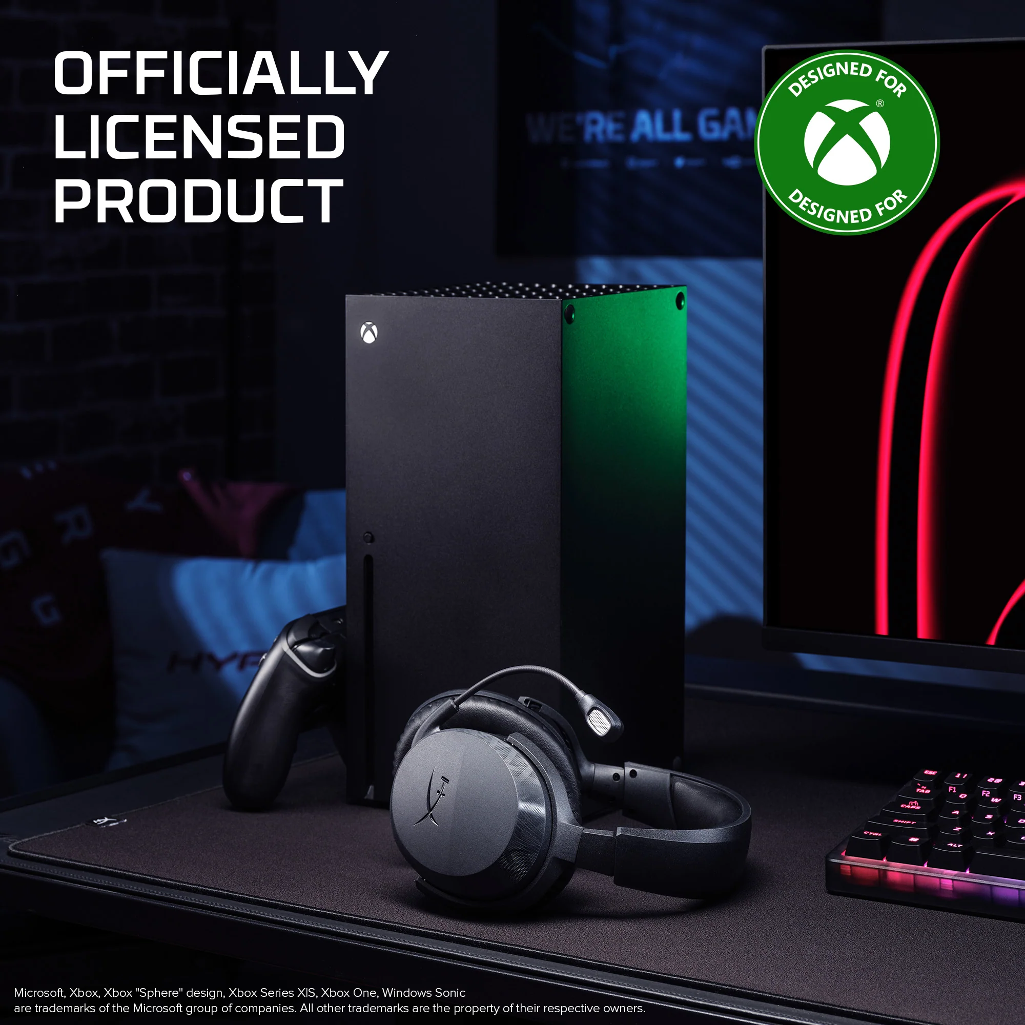 HyperX CloudX Stinger 3 Wireless Gaming Headset Xbox - Image 10