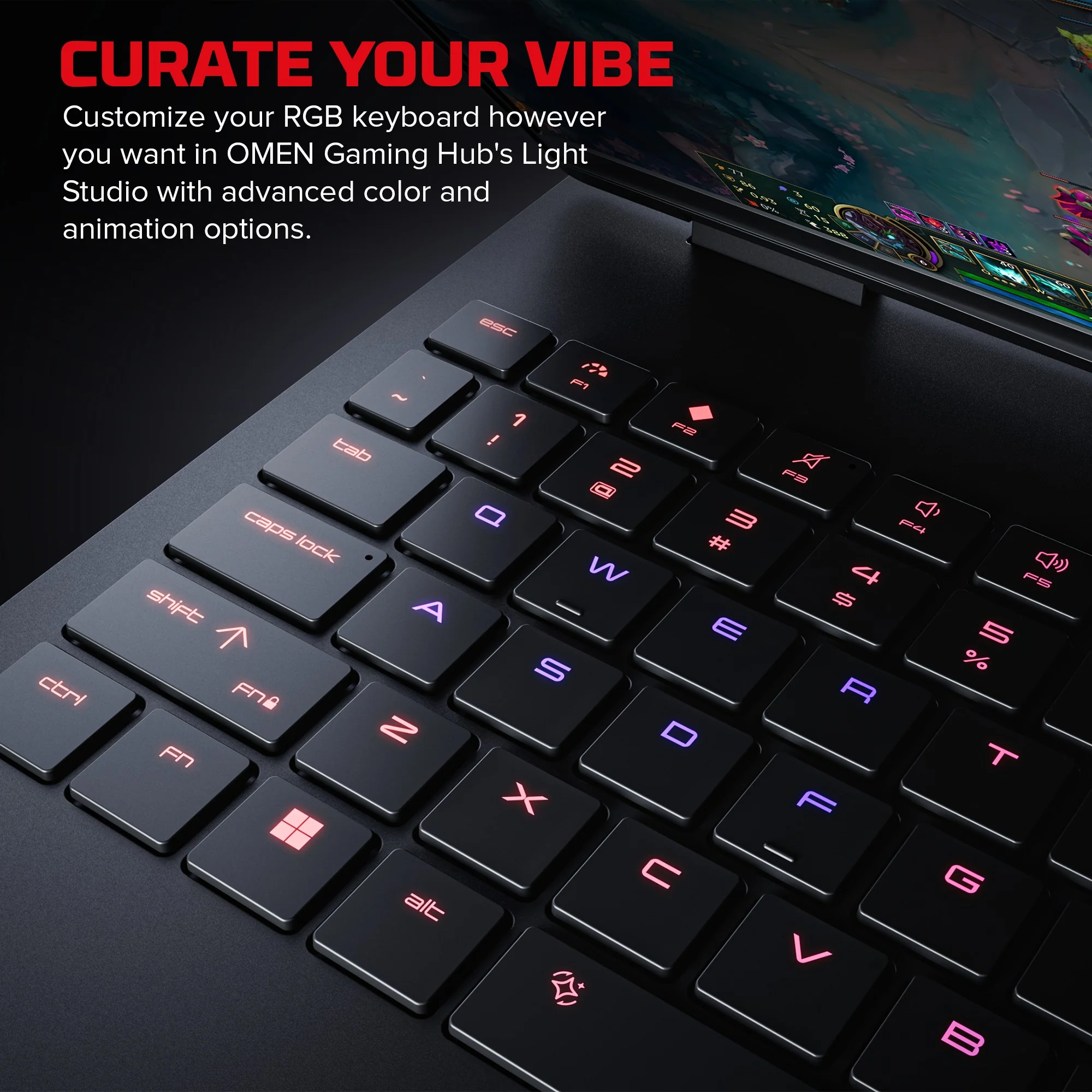 HyperX OMEN 15 inch Gaming Laptop PC 15-ga0014ca, Windows 11 Home, 15.3", Intel® Core™ i7, 32GB RAM, 1TB SSD, NVIDIA® GeForce RTX™ 5070, 2.5K, Shadow black - Image 3
