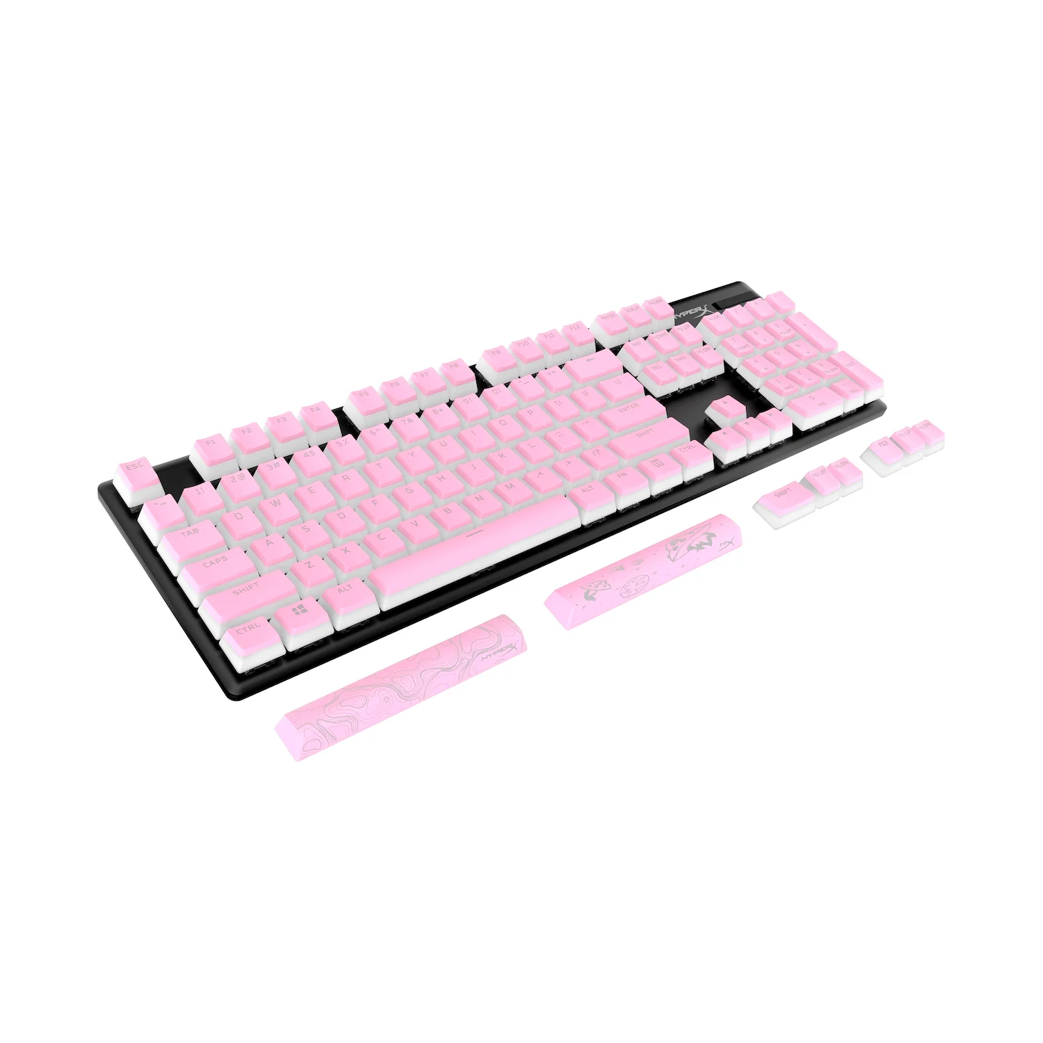 HyperX Pudding Keycaps 2 – Full Key Set – PBT - Image 11