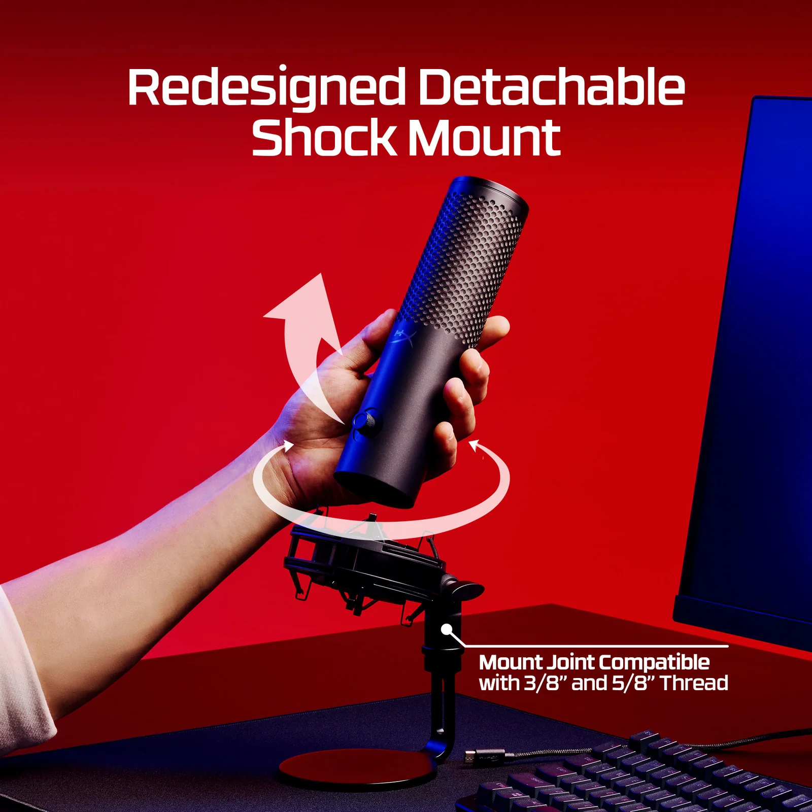 HyperX QuadCast 2 S – USB Microphone - Image 5