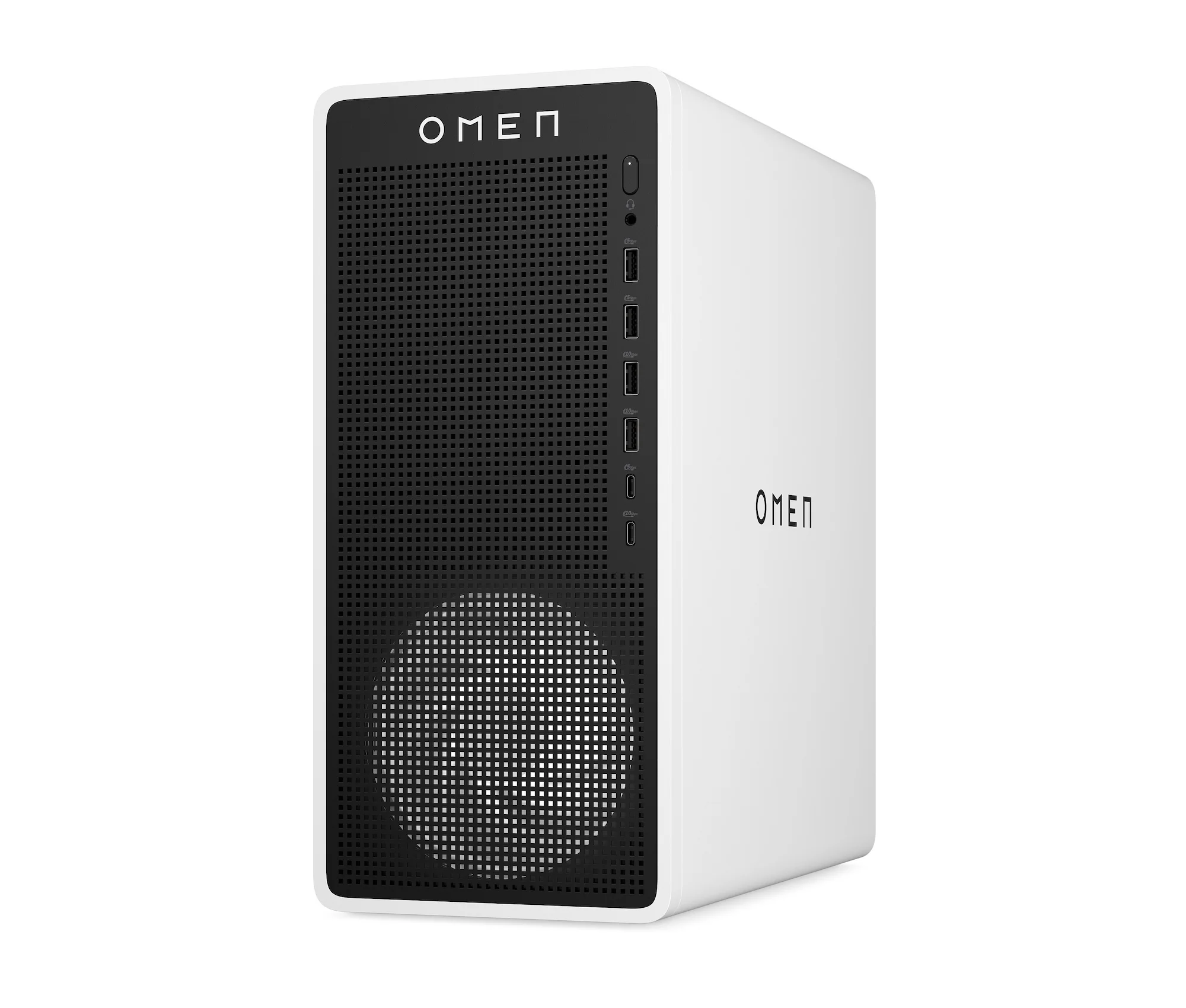 OMEN 16L Gaming Desktop PC TG03-0059 PC, Windows 11 Home, AMD Ryzen™ 5, 16GB RAM, 1TB SSD, NVIDIA® GeForce RTX™ 5060, Snow white - Image 3