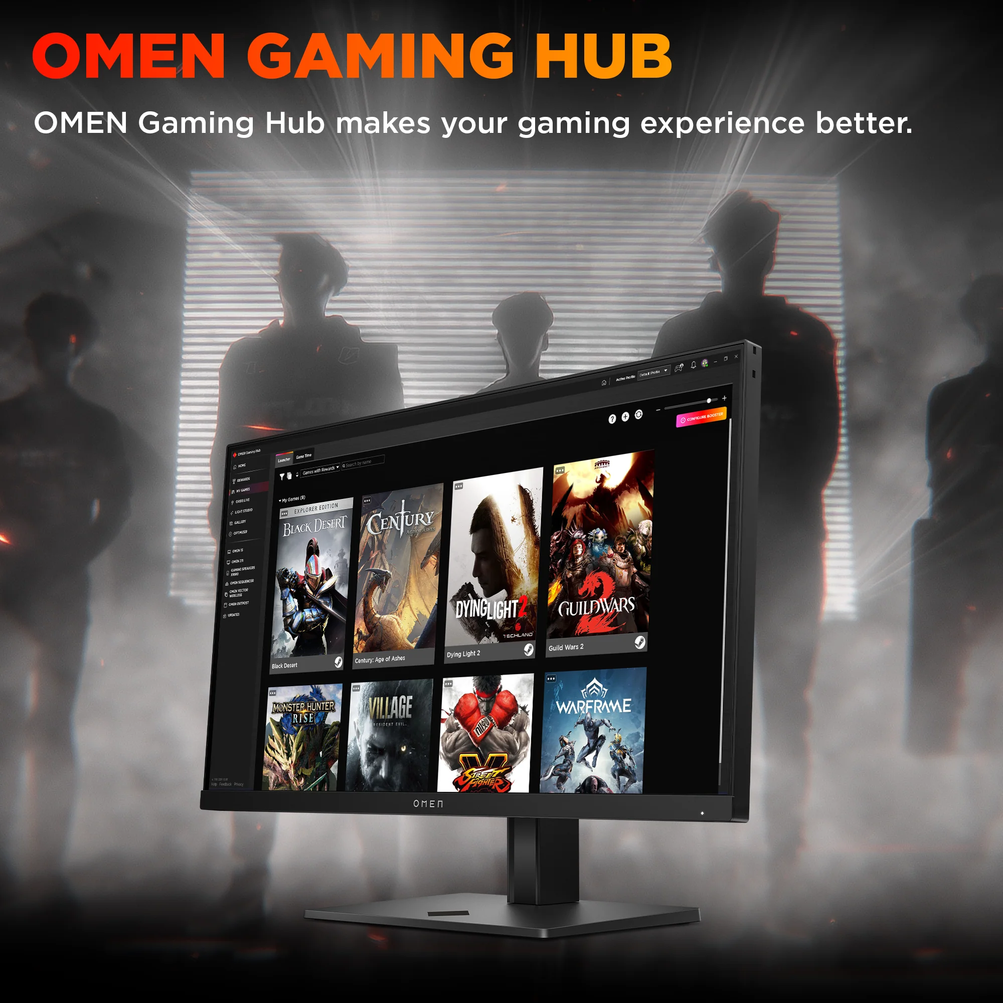 OMEN 24.5inch FHD 360Hz Gaming Monitor - OMEN 25 - Image 6