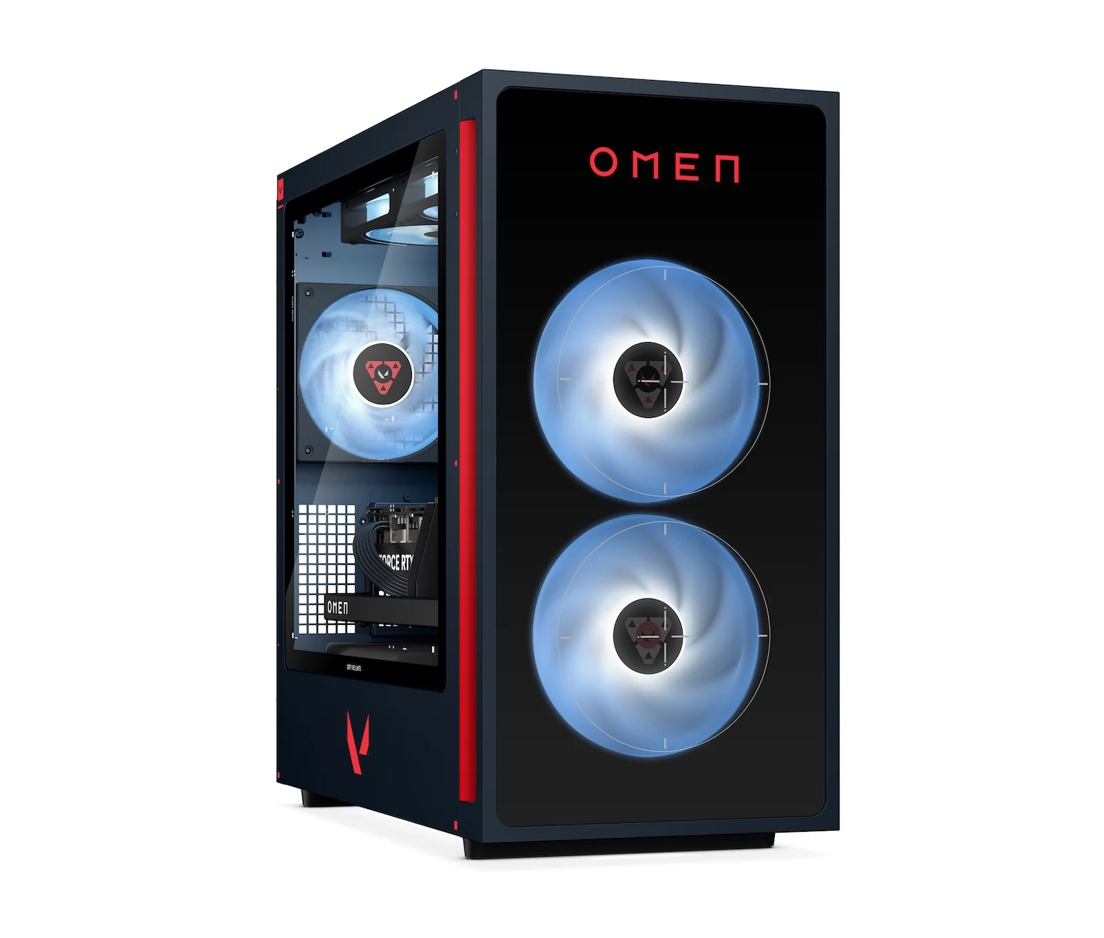 OMEN 35L Gaming Desktop GT16-0884 PC, Windows 11 Home, Intel® Core™ i7, 16GB RAM, 1TB SSD, NVIDIA® GeForce® RTX™ 5060 Ti, Black (VALORANT Limited Edition) - Image 9
