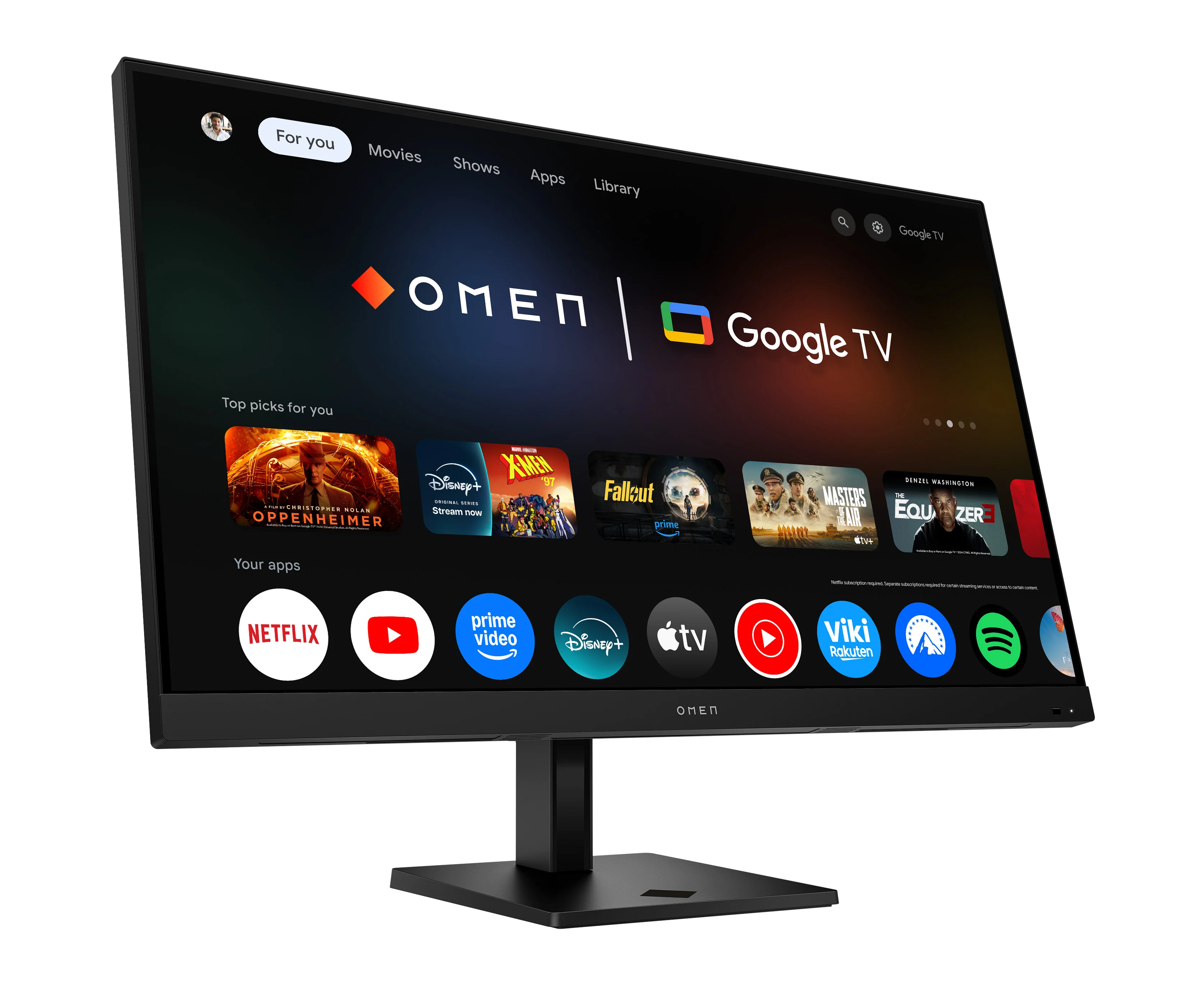 OMEN by HP 31.5 inch UHD 144Hz Smart Gaming Monitor  - OMEN 32x - Image 14